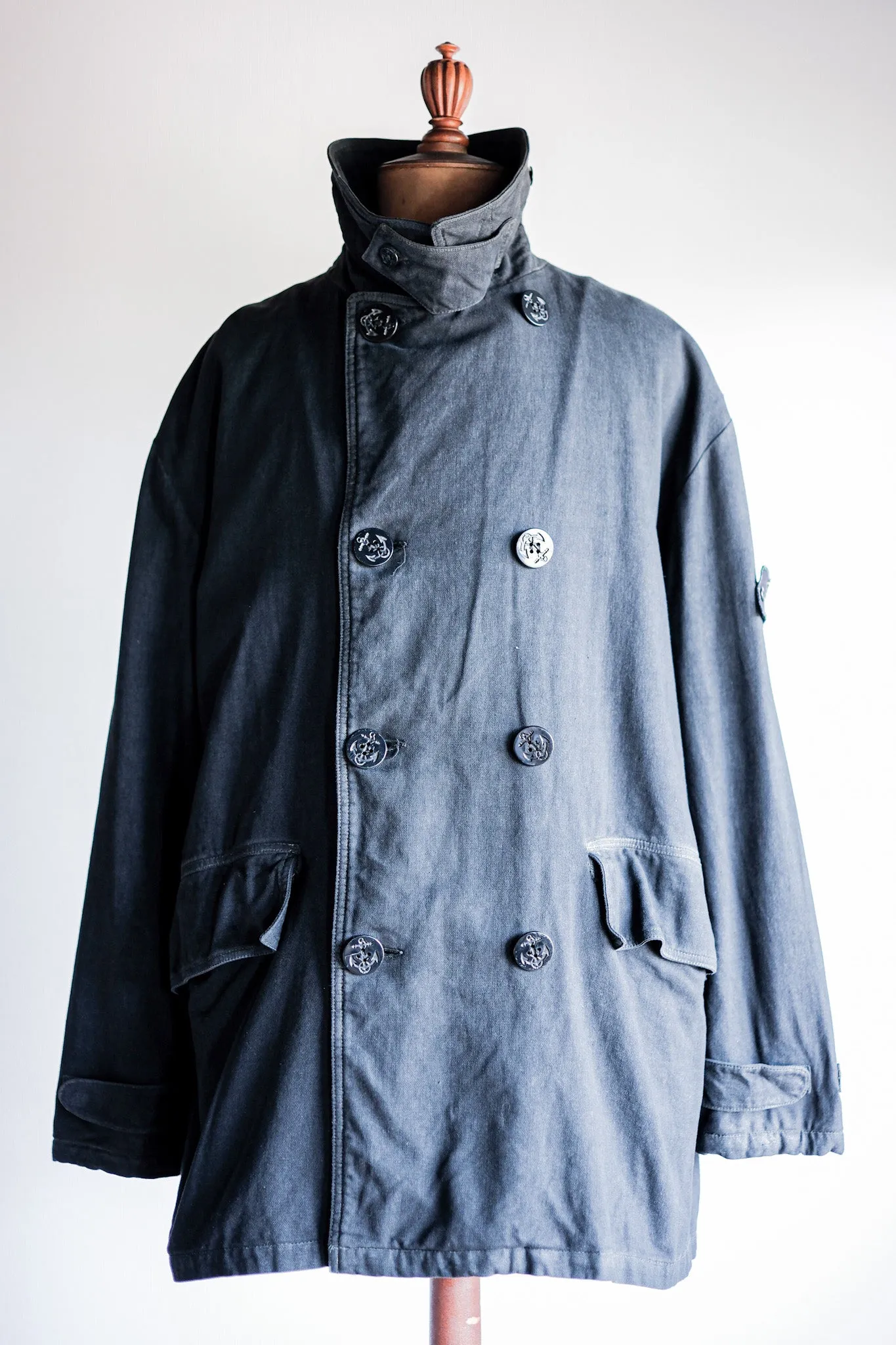 [~ 90's] Old Stone Island Double Breasted Jacket Size.xxl 