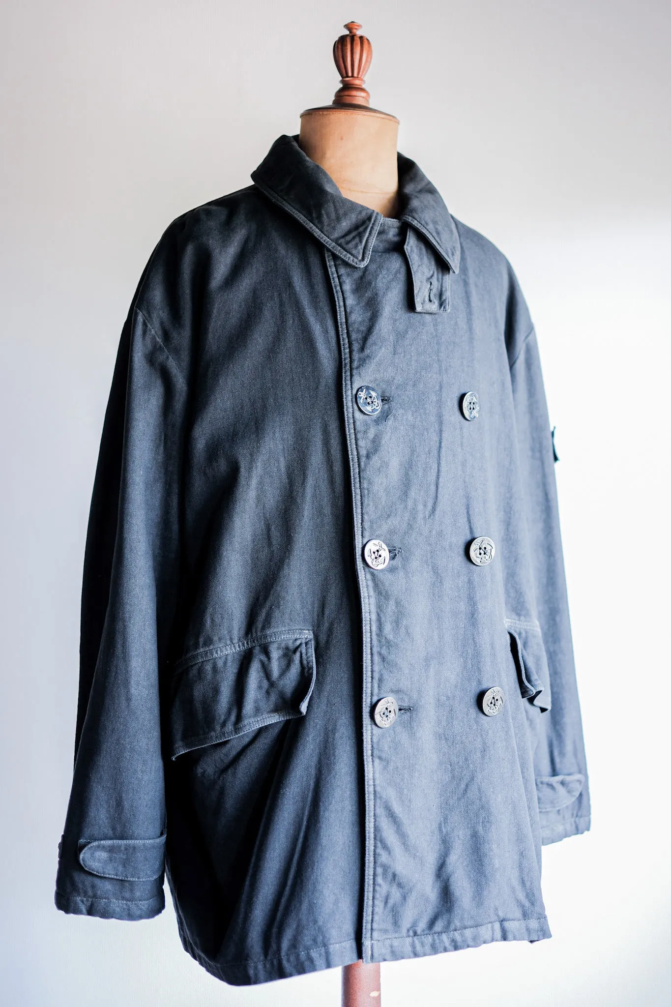 [~ 90's] Old Stone Island Double Breasted Jacket Size.xxl 