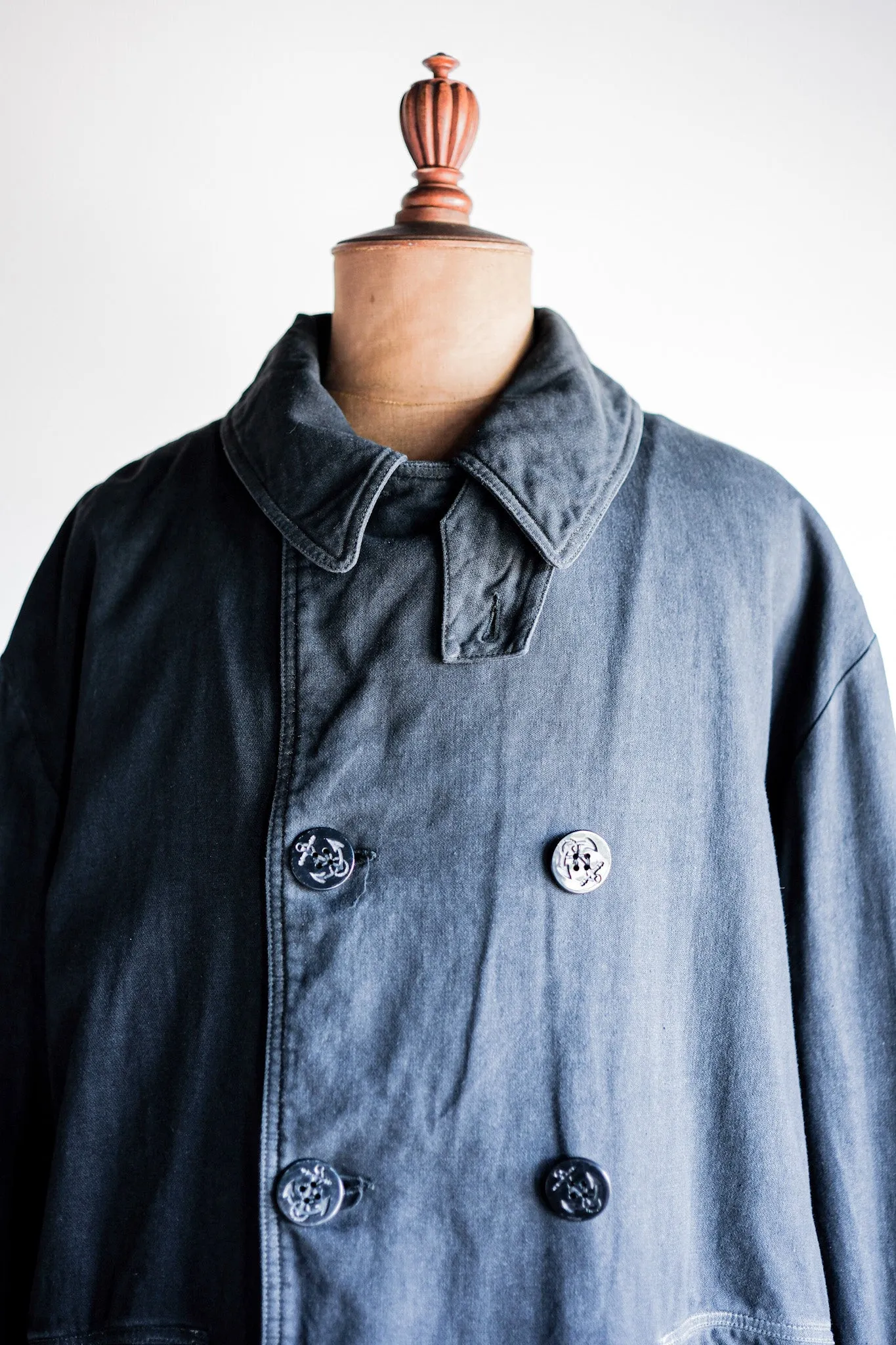 [~ 90's] Old Stone Island Double Breasted Jacket Size.xxl 