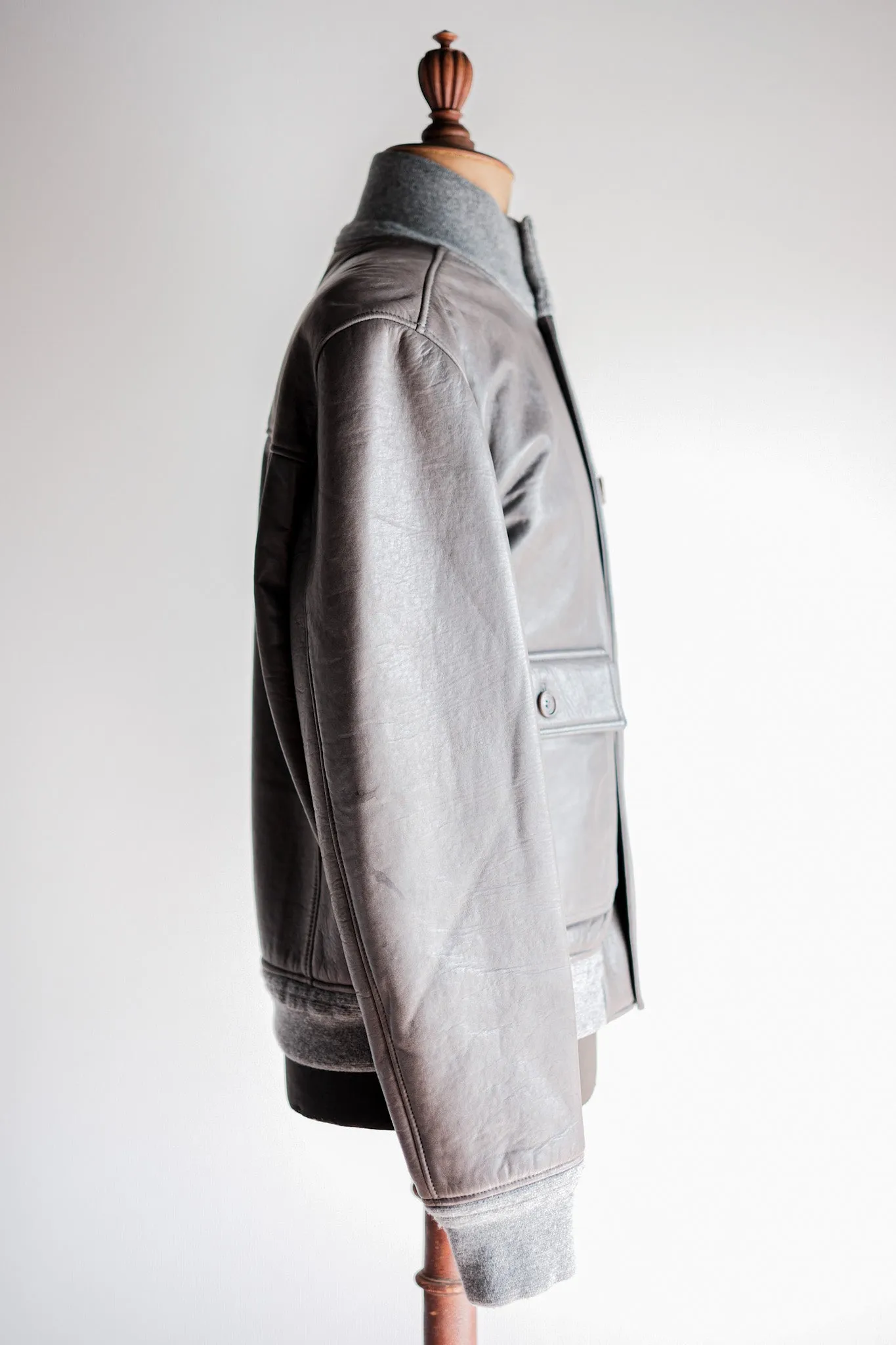 [08AW] Old C.P.P.Pany Leather Jacket Size.50