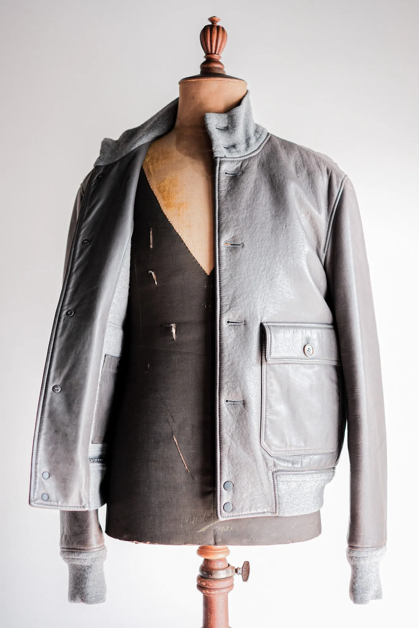 [08AW] Old C.P.P.Pany Leather Jacket Size.50