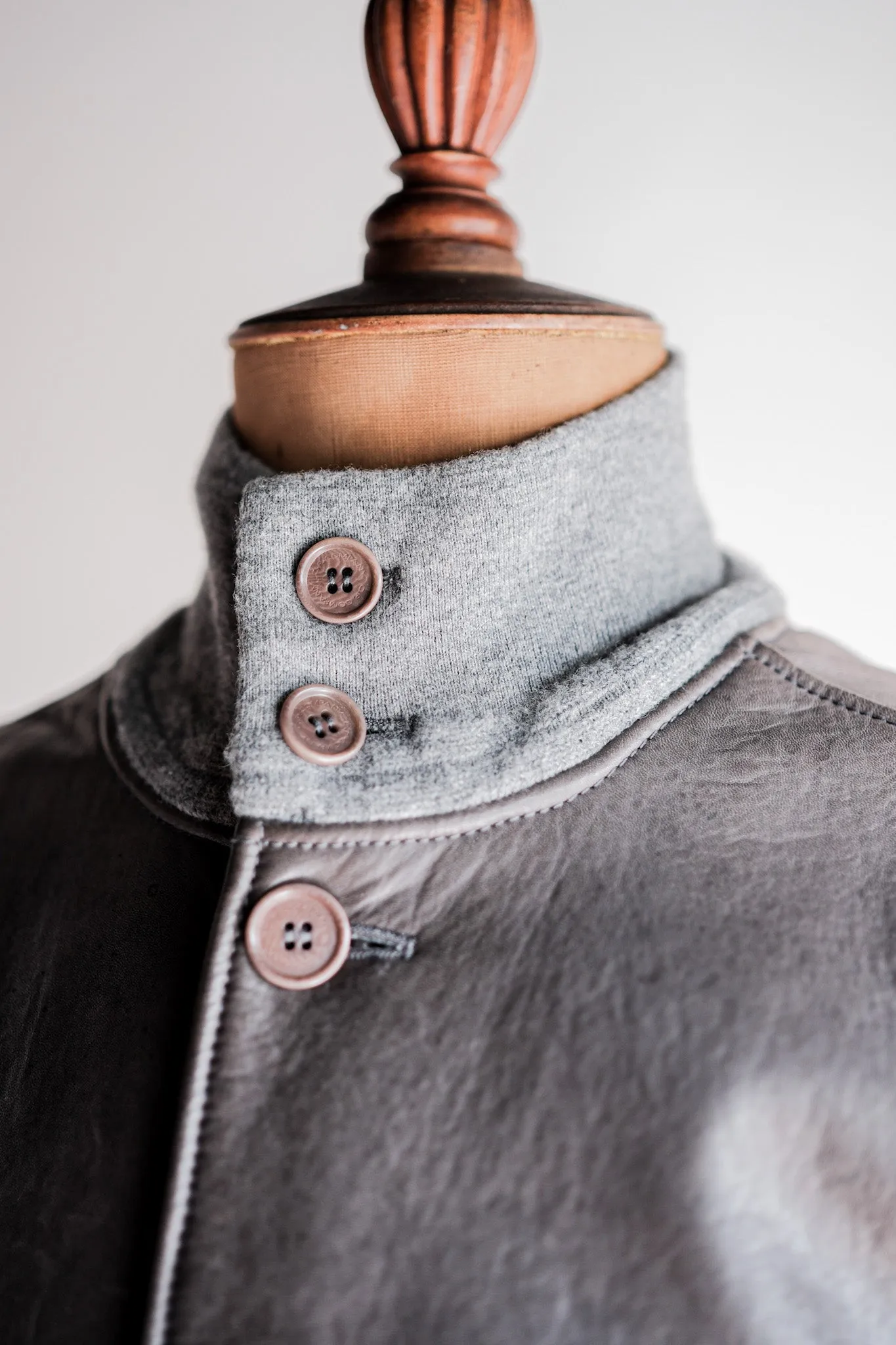 [08AW] Old C.P.P.Pany Leather Jacket Size.50