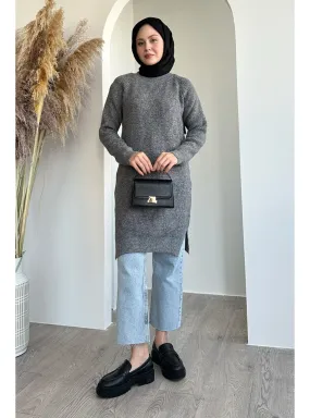Anthracite - Knit Tunics