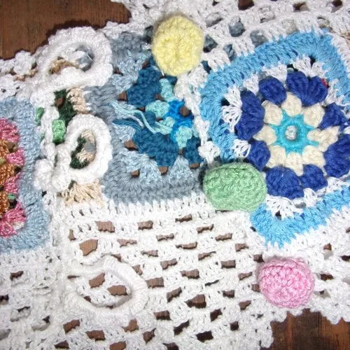 Bustier top au crochet