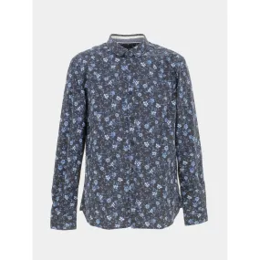 Chemise à fleurs axel bleu homme - Teddy Smith | wimod