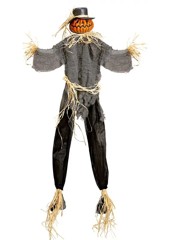 Décoration Halloween à Suspendre : Épouvantail de 130 cm pour une Ambiance Terrifiante