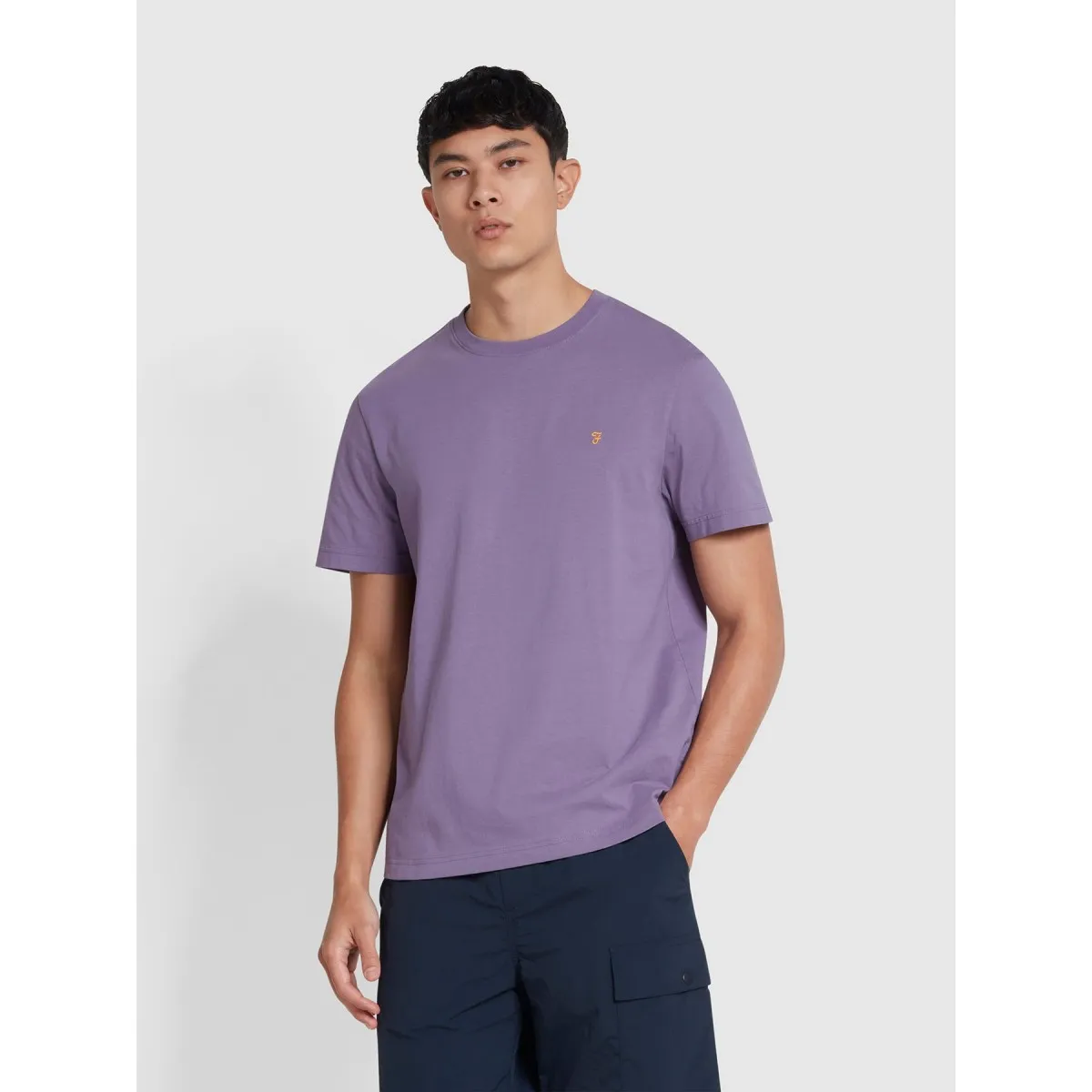 FARAH - T-shirt violet