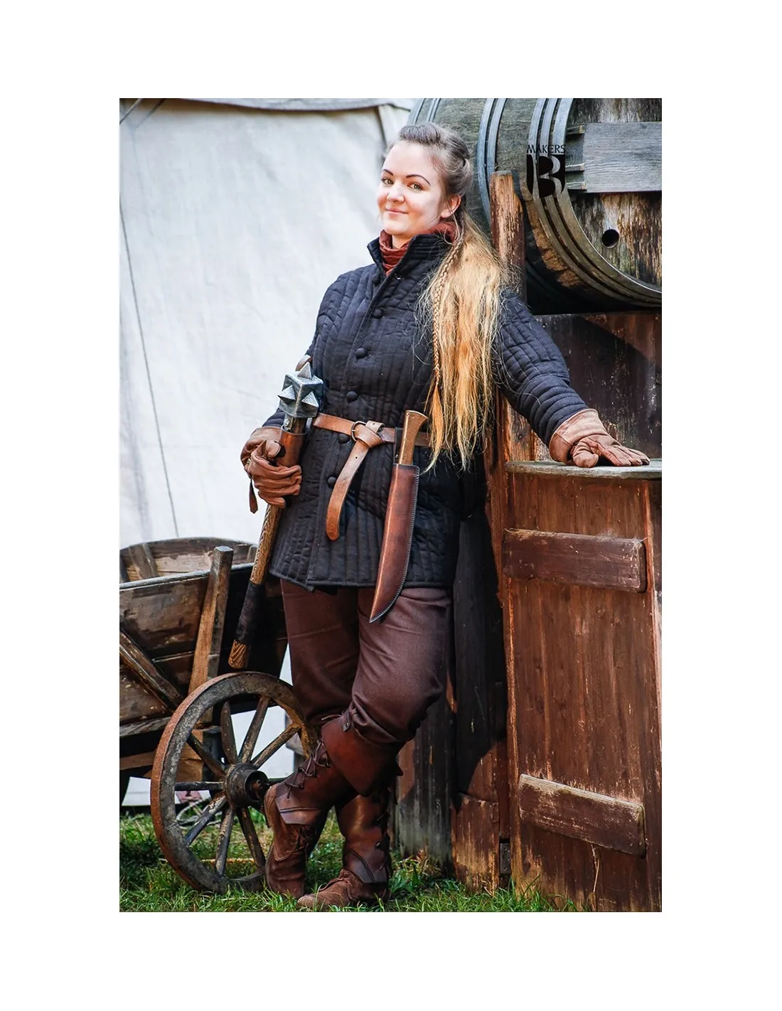 Greifenfels Crevette noire avec boutons ⚔️ Boutique Épées