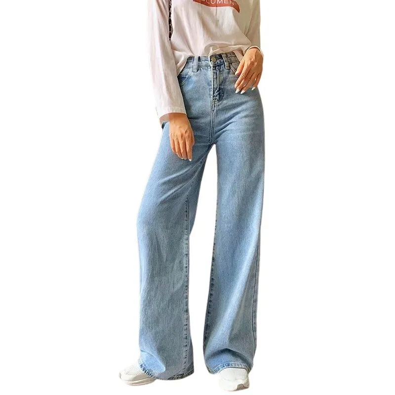 Jean Large Année 90 Femme