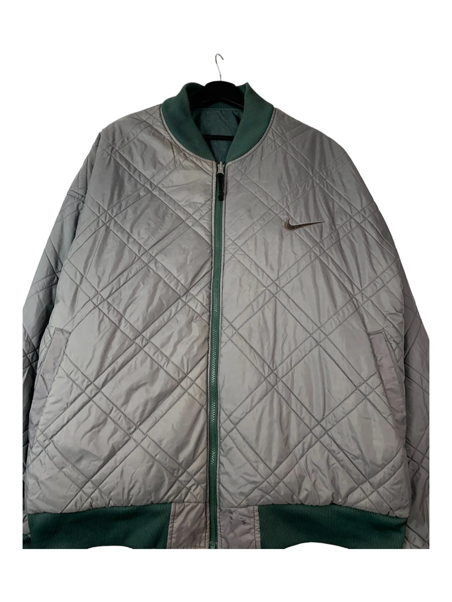 Nike Jacket Turquoise/Gray Reversible