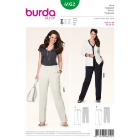 Patron Femme Pantalon Burda n°6952
