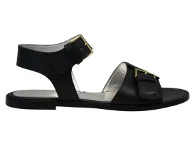 Sandales à boucle noires
