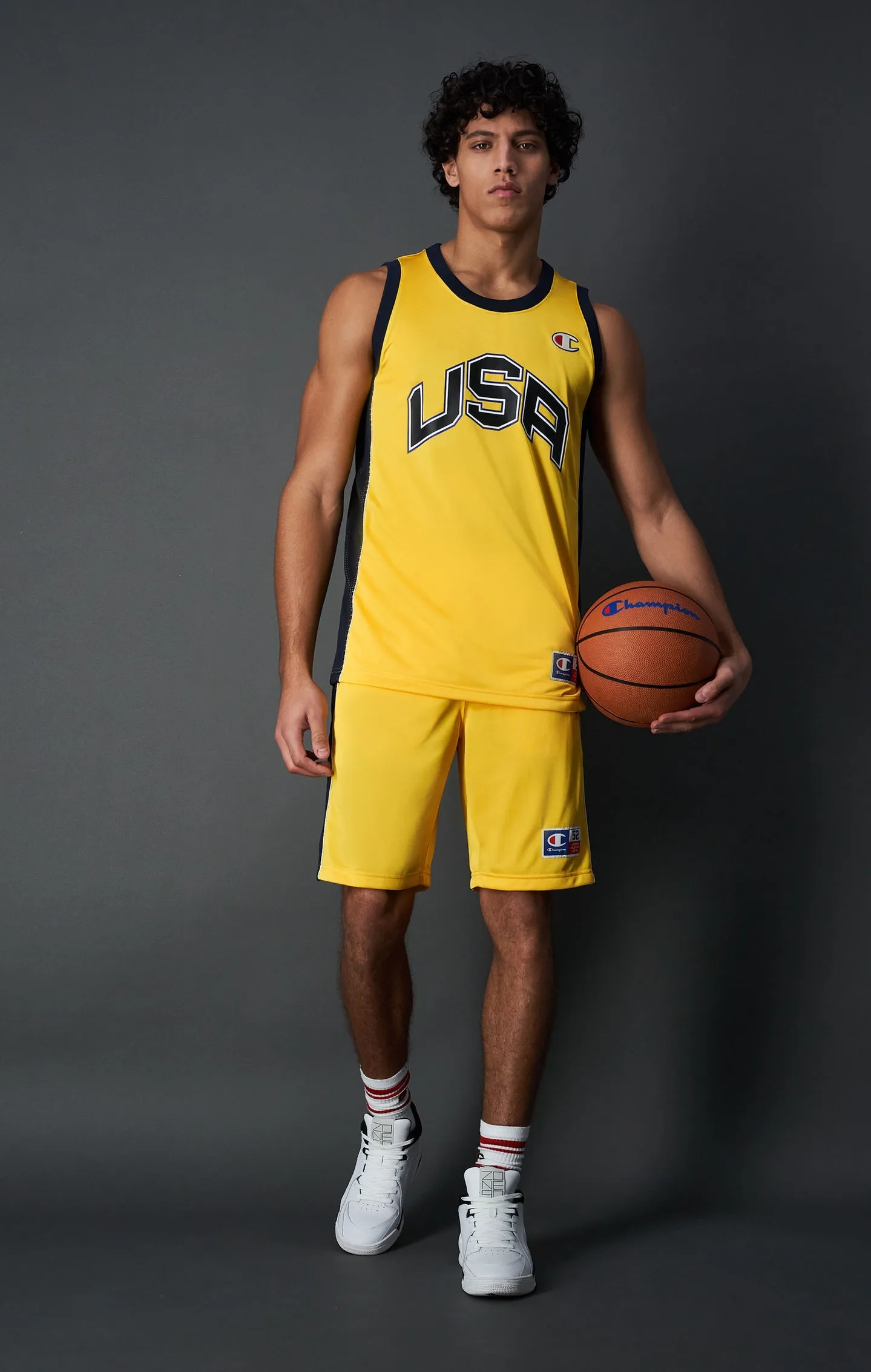 Short en mesh à logo USA | Champion France