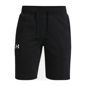SHORT ENFANT NOIR EN COTON UNDER ARMOUR