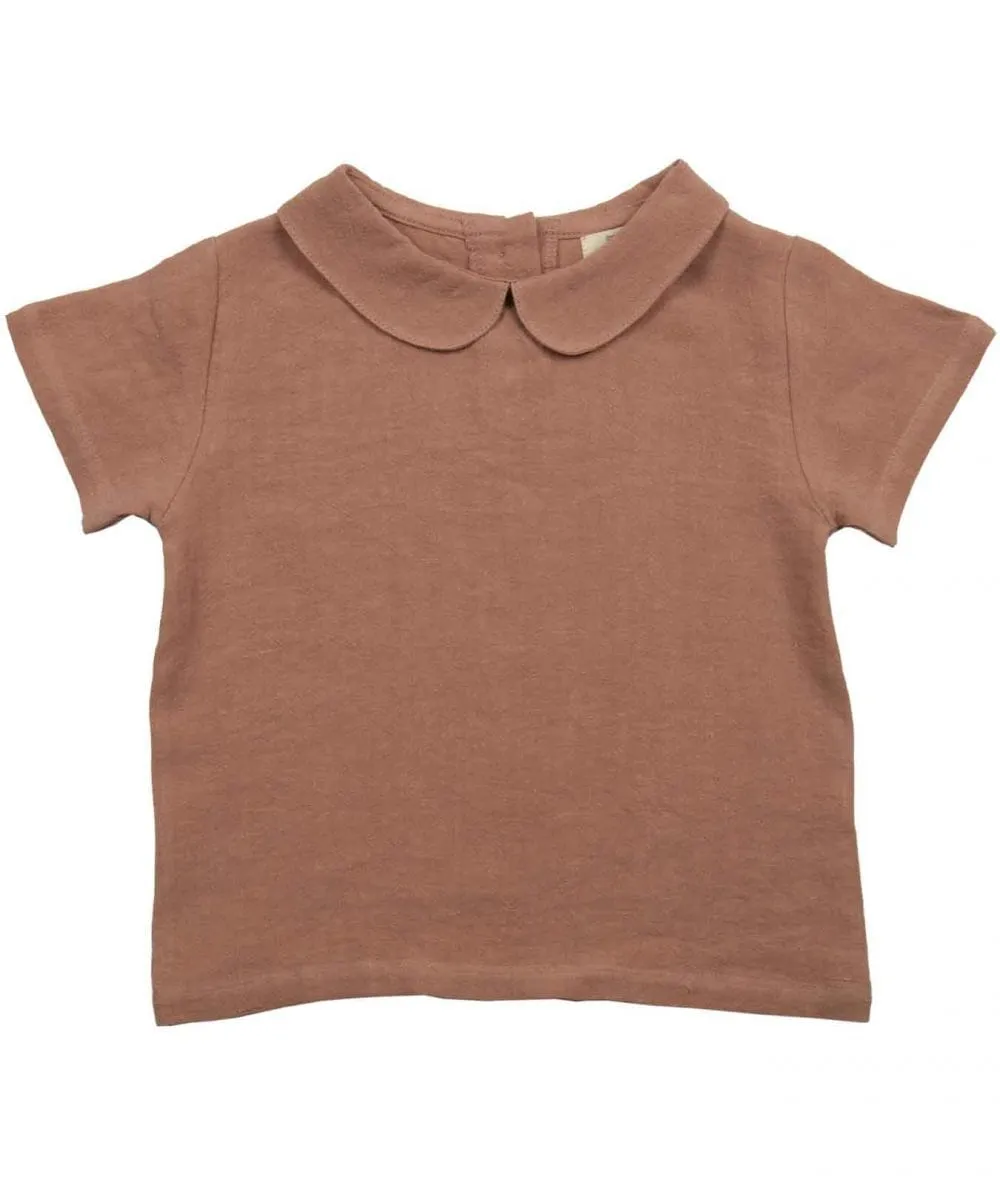 Suuky : Ensemble bébé en lin Polo et short d'été - Sunburn - 100% Ecoresponsable - Mer(e)veilleuse
