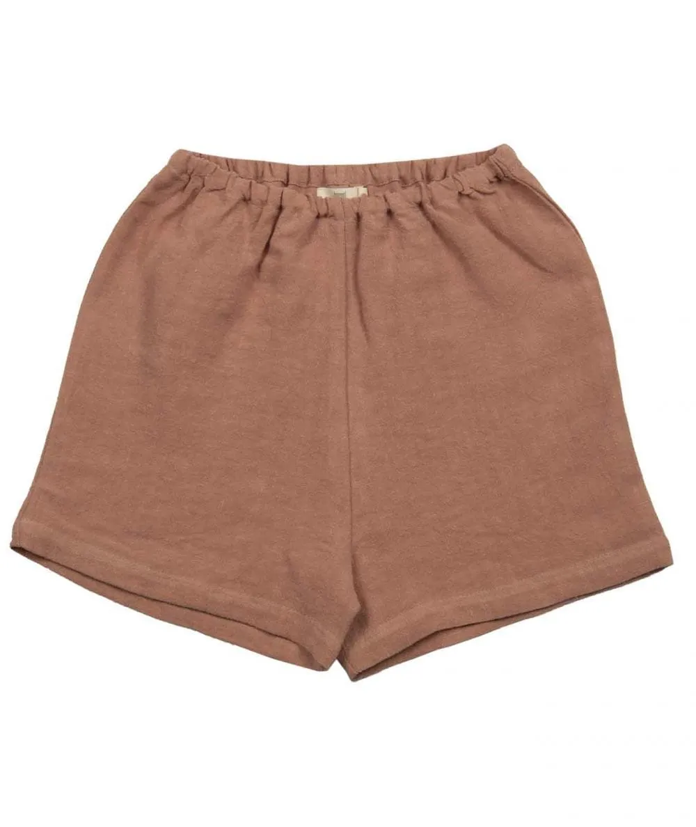 Suuky : Ensemble bébé en lin Polo et short d'été - Sunburn - 100% Ecoresponsable - Mer(e)veilleuse