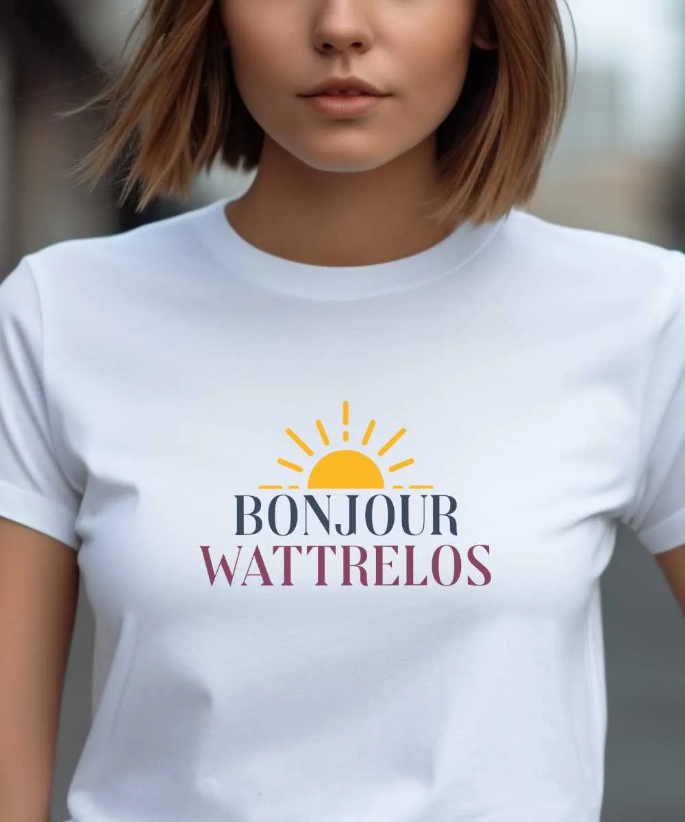 T-Shirt Bonjour Wattrelos