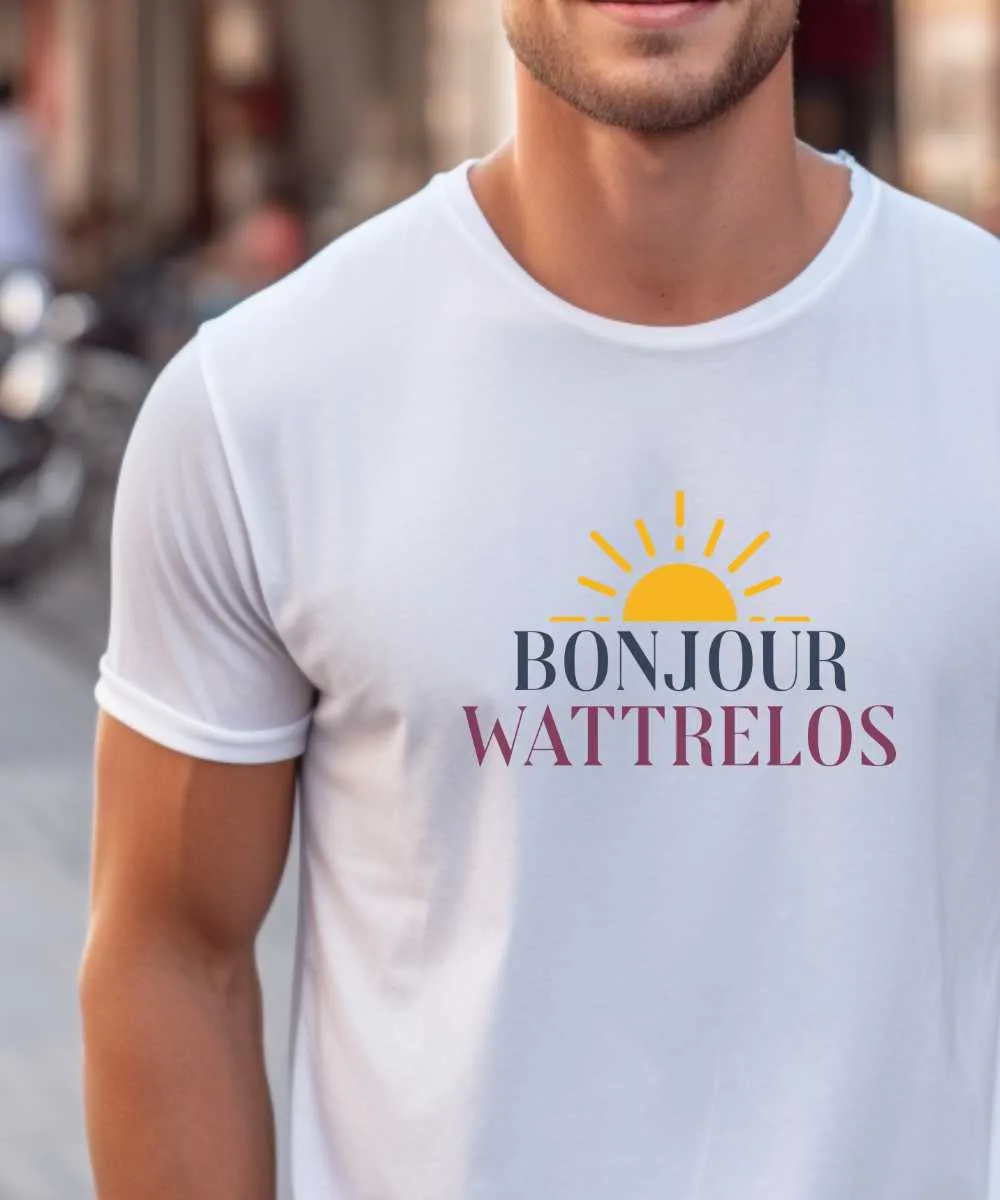 T-Shirt Bonjour Wattrelos
