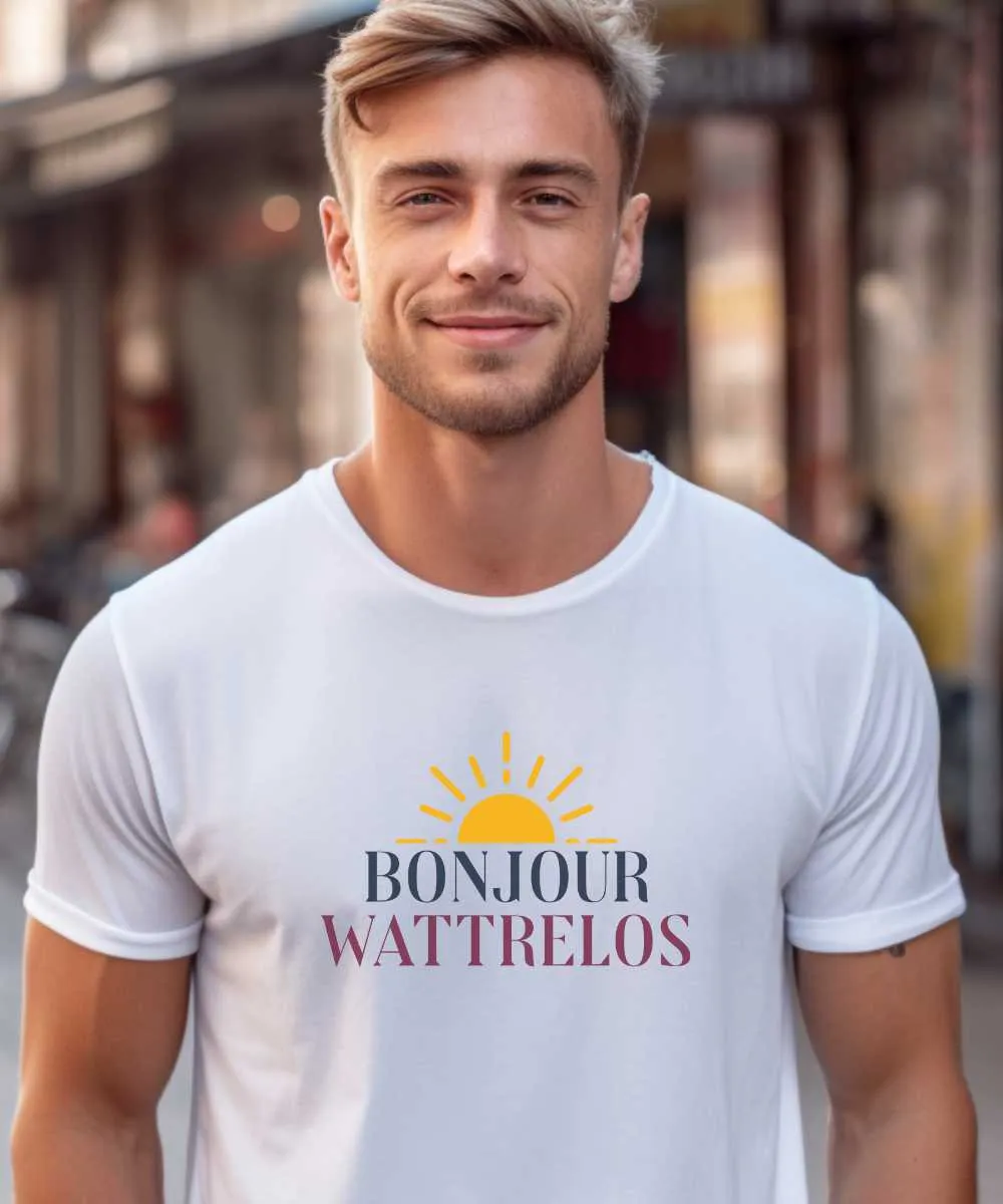 T-Shirt Bonjour Wattrelos