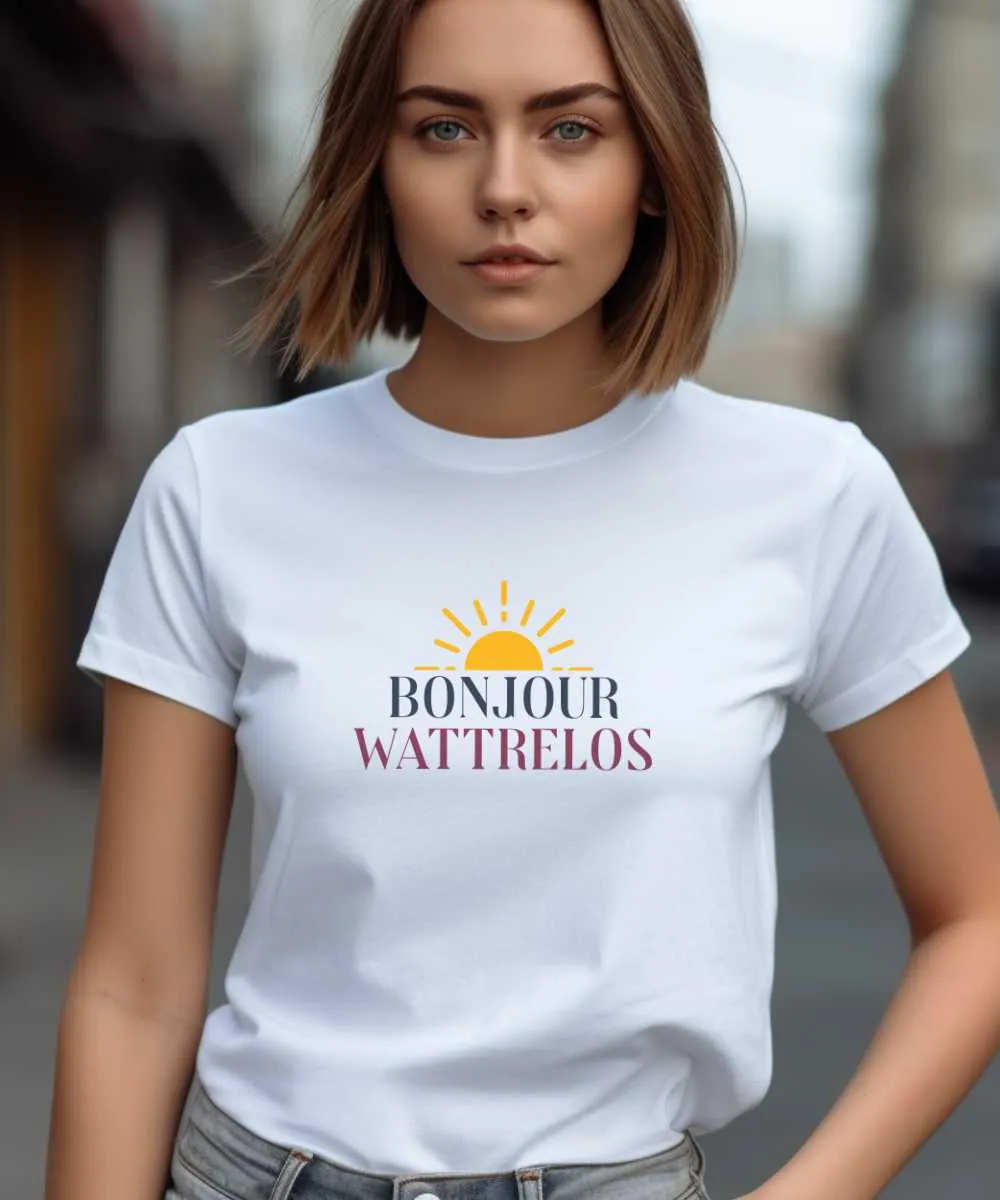 T-Shirt Bonjour Wattrelos