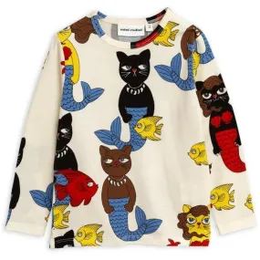 T-shirt Cat Mermaid