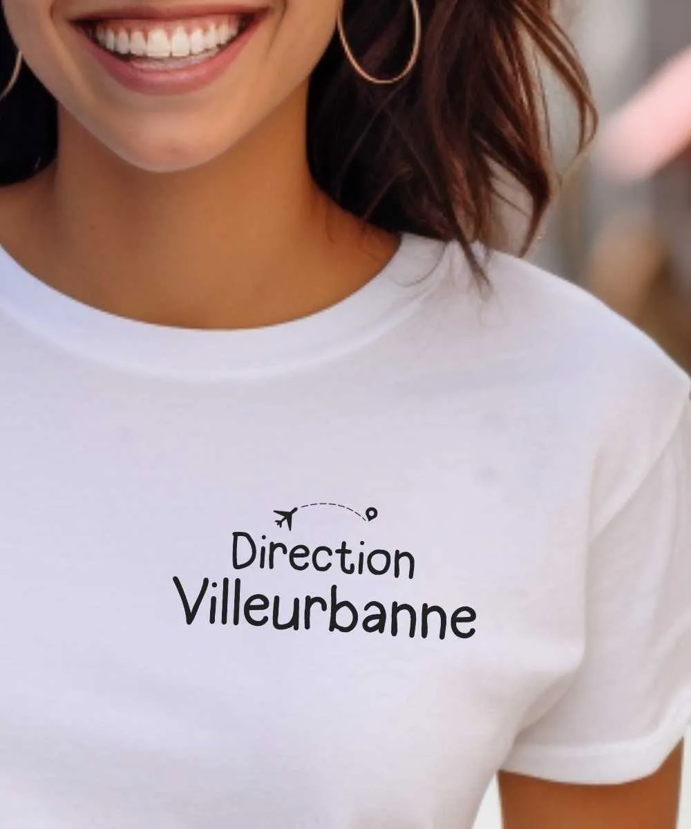T-Shirt Direction Villeurbanne