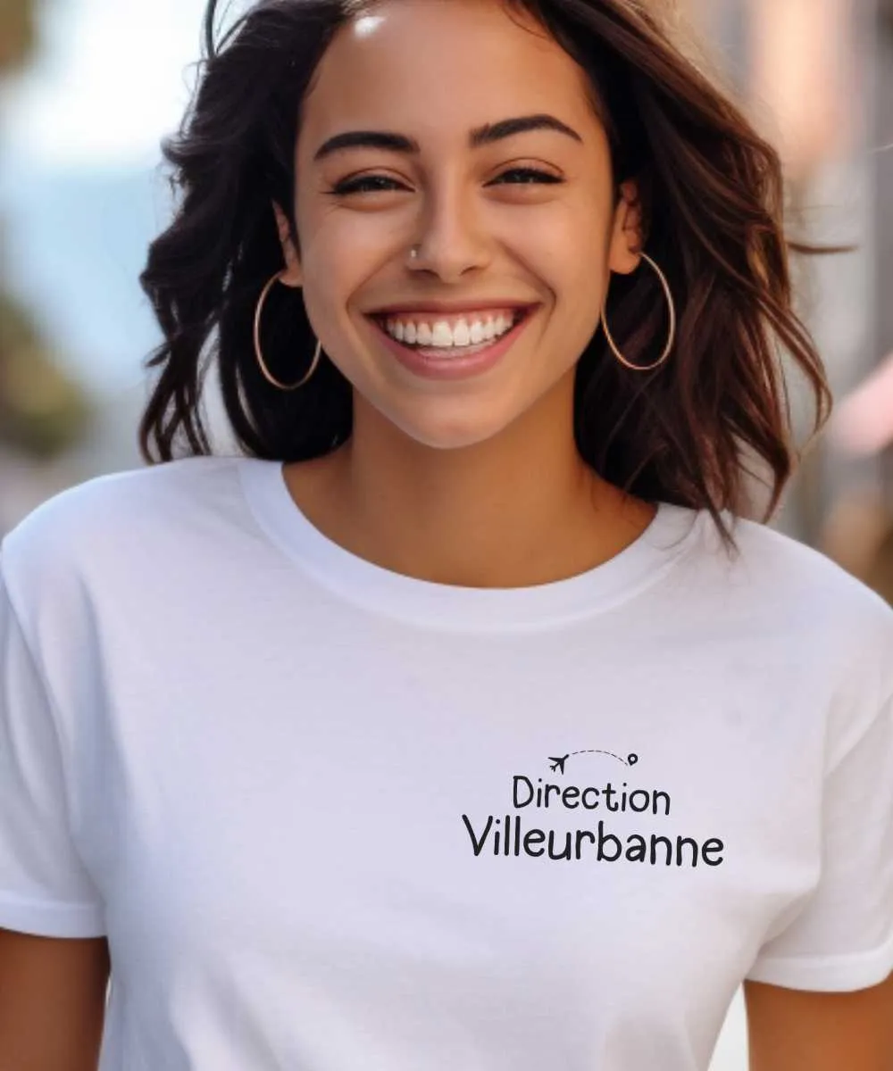 T-Shirt Direction Villeurbanne