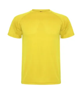 T-shirt montecarlo homme jaune Roly