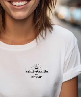 T-Shirt Saint-Quentin de coeur