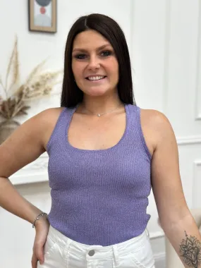 Top Esméralda Lilas