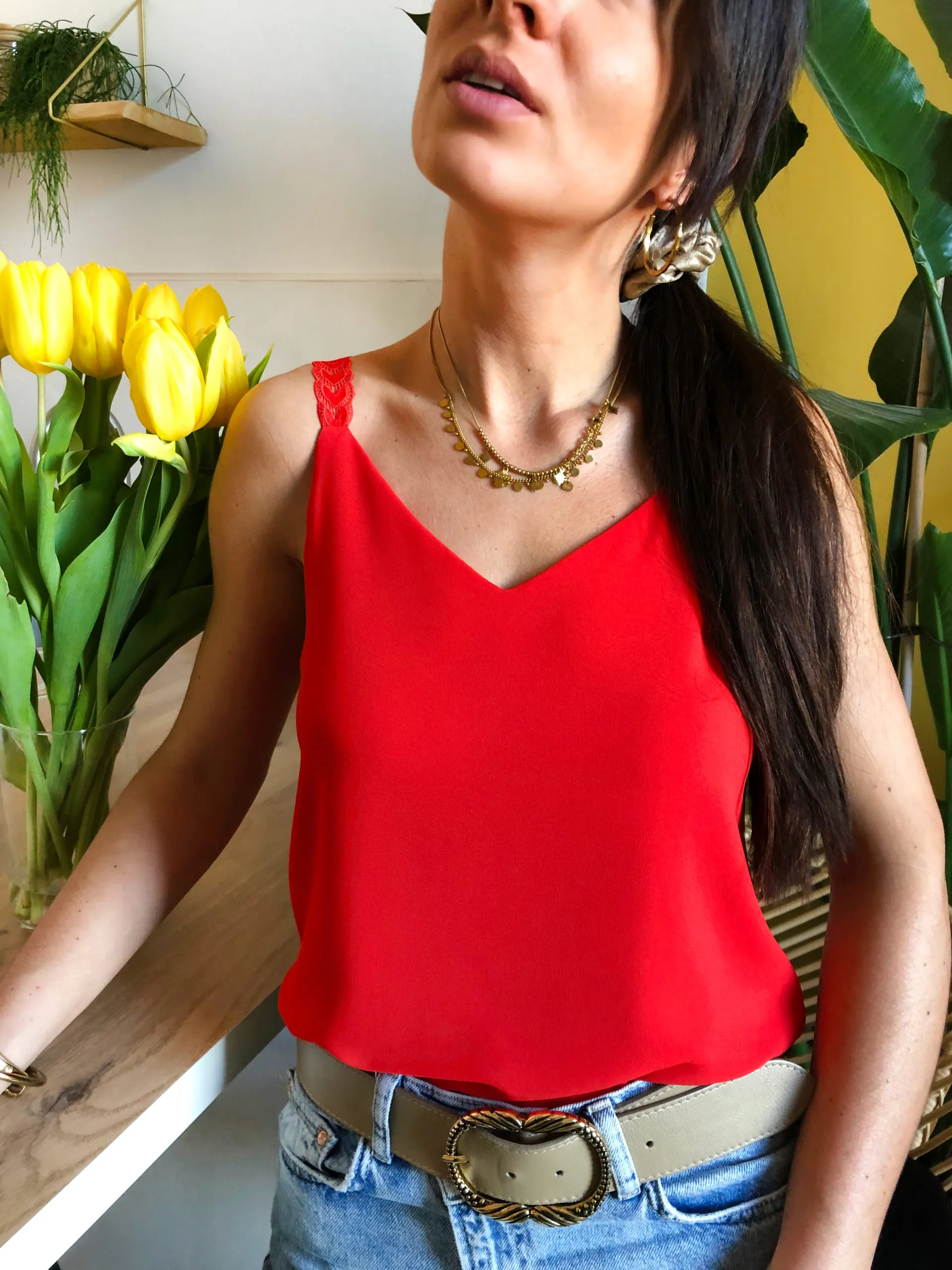 Top Floria Corail