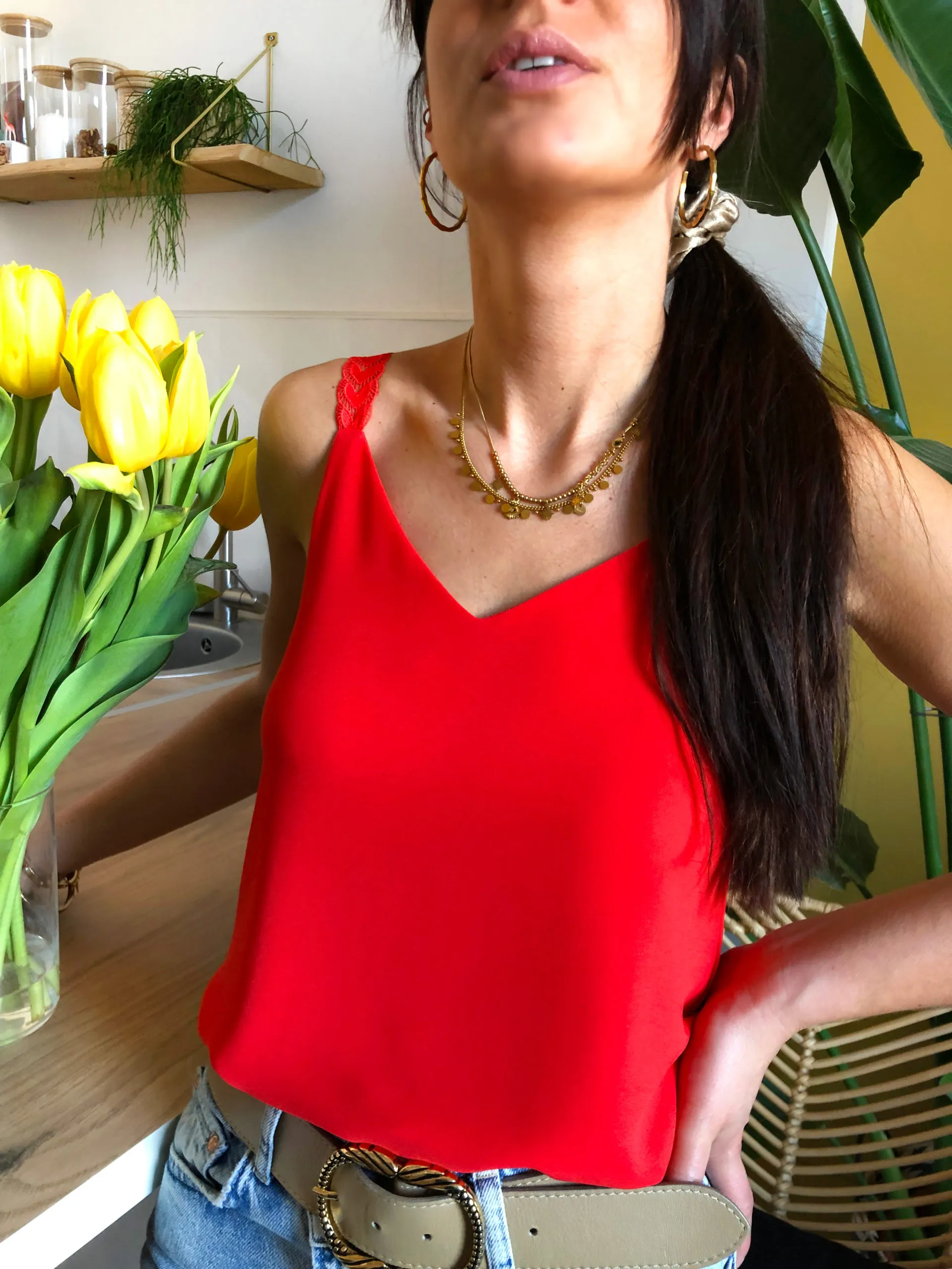 Top Floria Corail