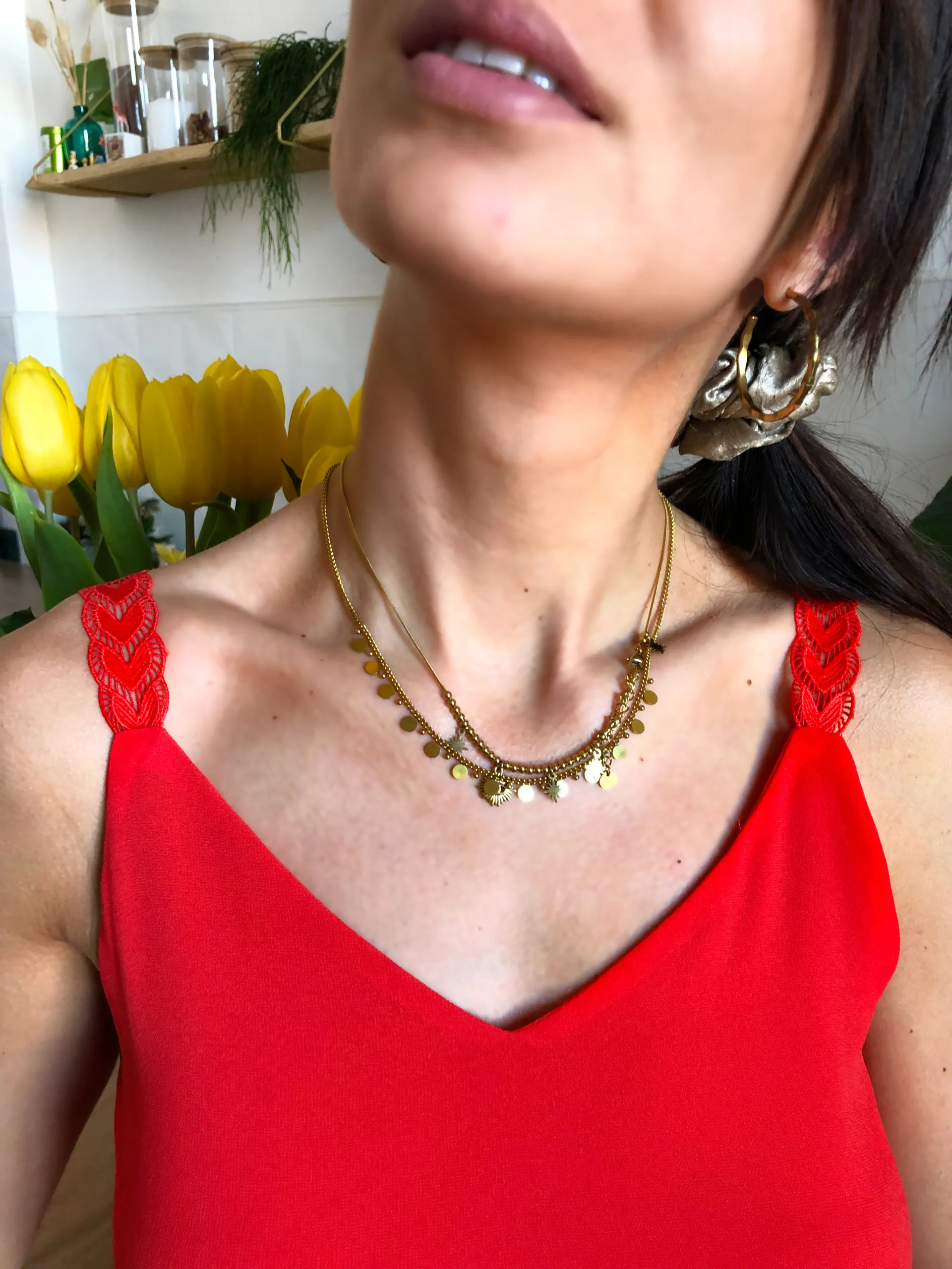 Top Floria Corail