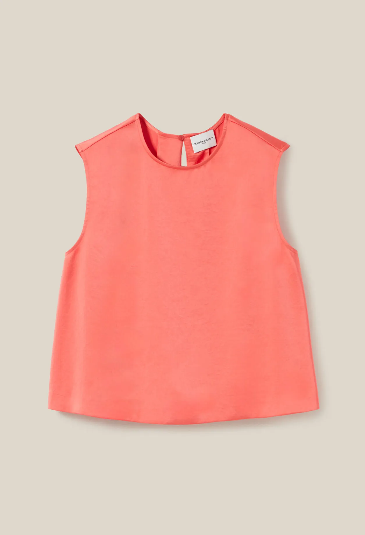 Top sans manches dos ouvert | Claudie FR