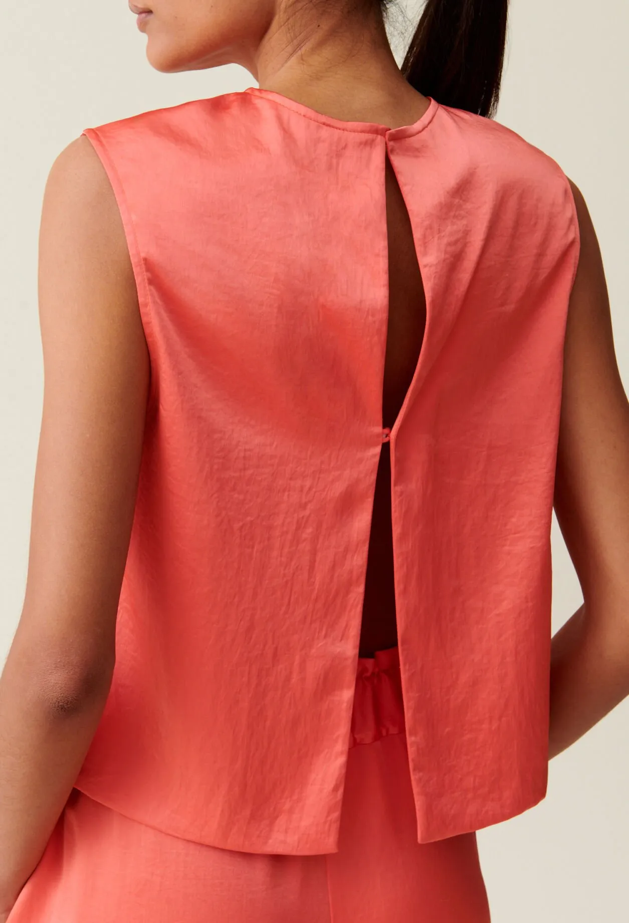 Top sans manches dos ouvert | Claudie FR