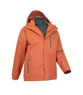 Veste imperméable bracken extreme homme orange Mountain Warehouse
