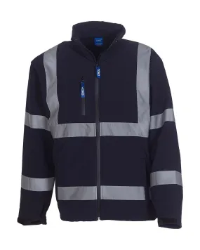Veste softshell de sécurité HVK09 - bleu marine 